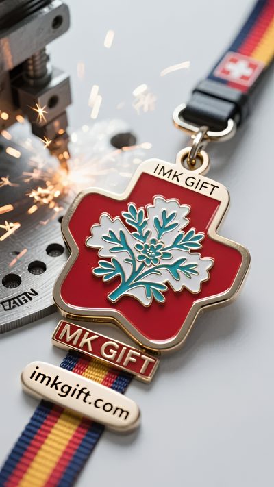 in997-Edelweiß-und-das-Kreuz-Geistes-Abzeichen-ins-Gepäck-eingenäht