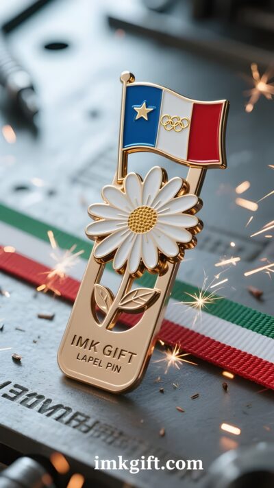 in986-Segnalibri-con-bandiera-tricolore-e-margherite-per-celebrare-l-39-estate