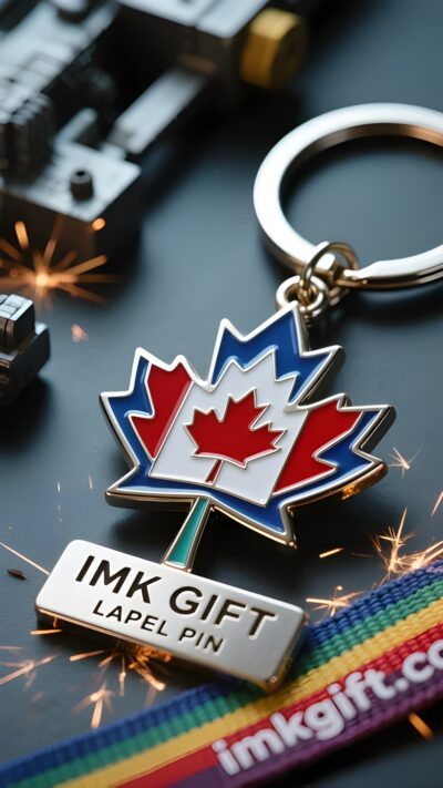 in984-Maple-red-in-the-palm-the-stars-of-home-and-country-in-a-keychain