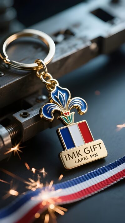 in994-Porte-clés-Iris-Insigne-tricolore-d-39-une-âme-libre