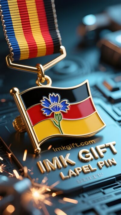 in987-Kornblumenmedaille-Mut-blüht-unter-dem-schwarz-rot-goldenen-Banner