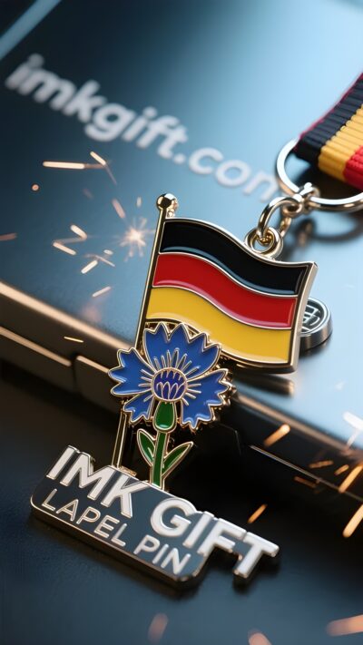 in992-Kornblumen-Abzeichen-Germanischer-Geist-in-Visitenkartenbox-versteckt