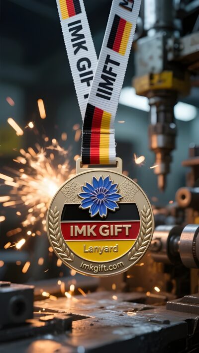 in995-Kornblumenmedaille-Pfad-des-Ruhms-in-die-Nationalflagge-eingewebt